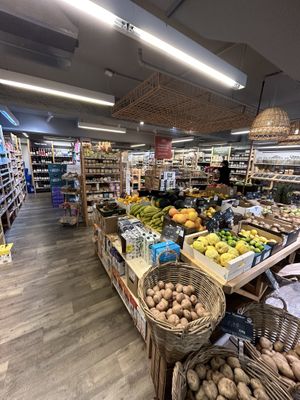 Interior   at Linverd Market in Barcelona