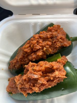 Stuffed pepper  at Spice Bridge - Food Hall in Tukwila