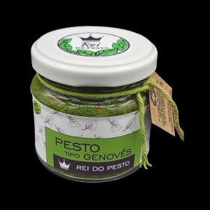 Ingredientes: Azeite de oliva extra virgem, Manjericão orgânico, Queijo parmesão, Amêndoas, Alho, Sal. 130g.

Obs: Manter sob refrigeração, produto sem adição de conservant at Rei do Pesto in Florianopolis