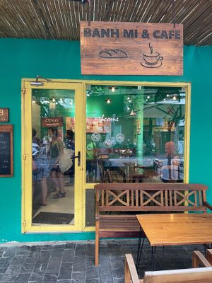 entrance at Umm Banh Mi & Cafe in Da Nang