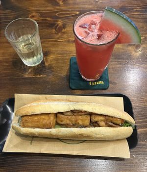   at Umm Banh Mi & Cafe in Da Nang