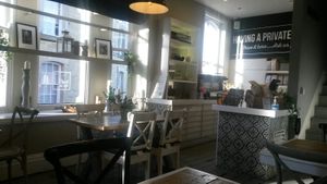 Upstairs seating at Kofi&Co in Wetherby