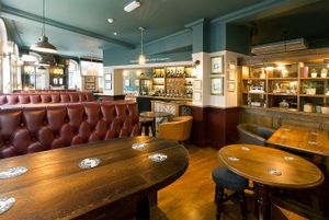 New Raised Seating Area Aug 2018 at The Royal Blenheim in Oxford