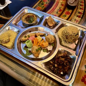 Vegan Appetizer Thali   at Vatan in New York City