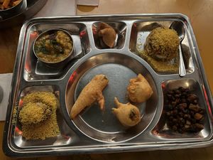 Vegan appetizer platter  at Vatan in New York City