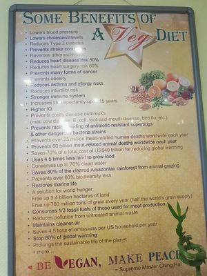 20.12.2017 at Loving Hut - Fredenborgsveien in Oslo