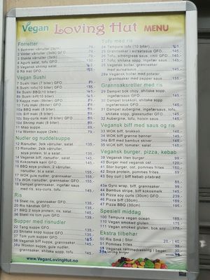 20.12.2017 at Loving Hut - Fredenborgsveien in Oslo