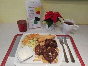 20.12.2017 at Loving Hut - Fredenborgsveien in Oslo