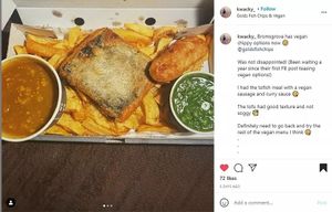 Vegan at Golds Fish Chips & Vegan in Catshill