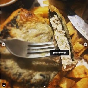 Vegan at Golds Fish Chips & Vegan in Catshill