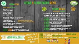 Vegan at Golds Fish Chips & Vegan in Catshill