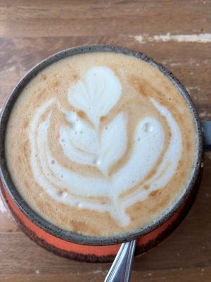 Soy latte  at Heaven Scent in Milnathort