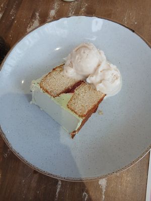 Sponge and sorbet at Heaven Scent in Milnathort