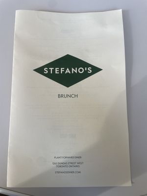   at Stefano's Diner in Toronto