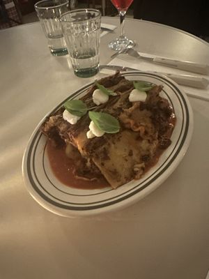 Lasagna   at Stefano's Diner in Toronto