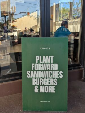 Sign at Stefano's Diner in Toronto