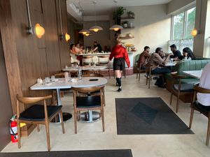 Interior at Stefano's Diner in Toronto