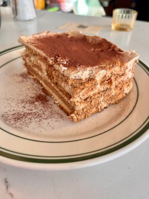 Tiramisu at Stefano's Diner in Toronto