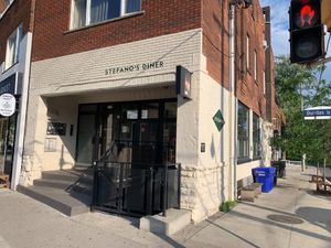 Store Front at Stefano's Diner in Toronto