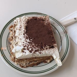 tiramisu at Stefano's Diner in Toronto