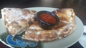 build your own calzone! at The Wedge Pizzeria in Oklahoma City