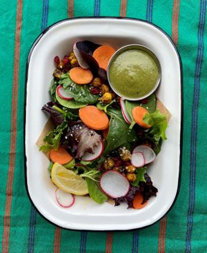 Lettuce Salad / Vegan-Gluten Free at Komaaj in San Francisco