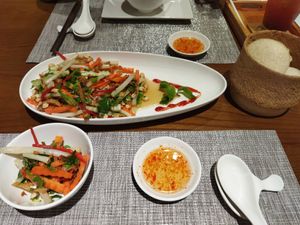 Lotus Root Salad at San May in Phu Quoc
