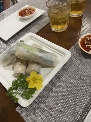 Tofu spring rolls  at San May in Phu Quoc