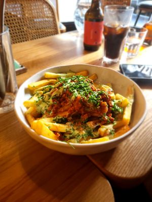 Bolognese loaded fries at Nolita in Wellington