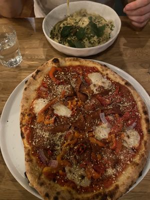 Pepperoni pizza 🍕 delicious   at Nolita in Wellington