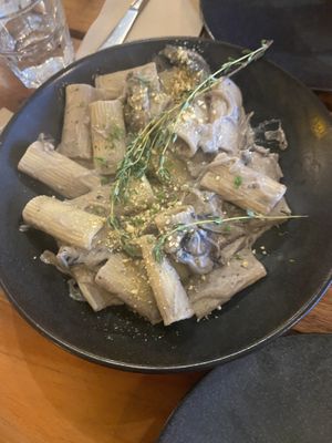 Mushroom pasta  at Nolita in Wellington
