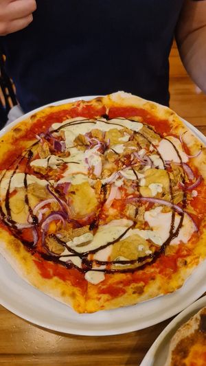 Pollo pizza at Nolita in Wellington