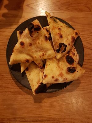 Garlic Flatbread at Nolita in Wellington