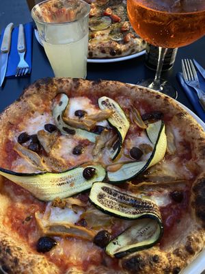 Pizza Apollo and Spritz at Marcus Pizze Amore in Paris