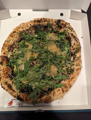 #Veganuary at Marcus Pizze Amore in Paris