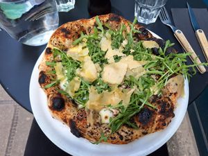 Truffle Pizza at Marcus Pizze Amore in Paris