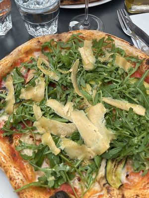 Al pollo  at Marcus Pizze Amore in Paris