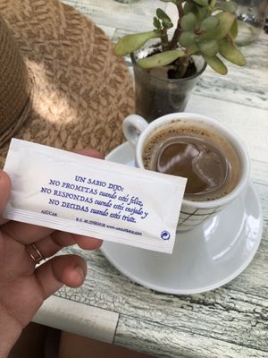 coffee  at MaduBar in Estepona