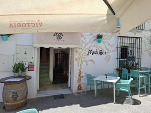 Outside at MaduBar in Estepona
