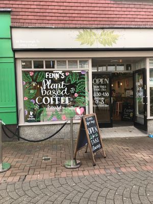 Front of House at Fenn's Coffee House in Ormskirk