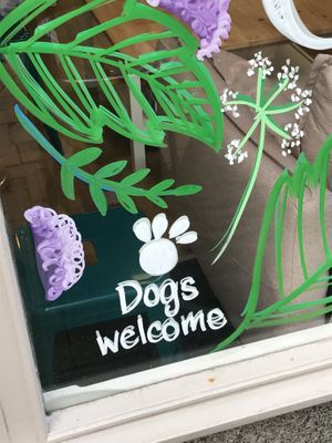 Dog friendly  at Fenn's Coffee House in Ormskirk