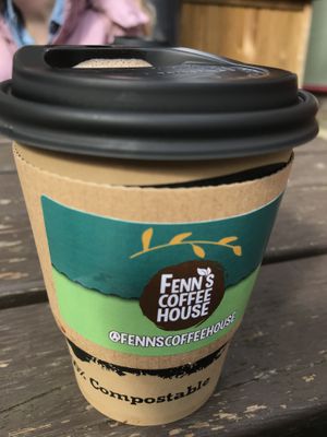 Cacao Latte at Fenn's Coffee House in Ormskirk