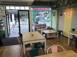 Seating area at Fenn's Coffee House in Ormskirk