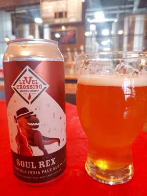 Soul Rex wins the Double IPA challenge! at Level Crossing Brewing Co in South Salt Lake