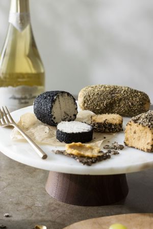 Cheese sans goat log and black pepper & herbs at Le Fromage by Ma - Kowloon in Kowloon