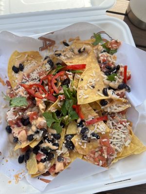 Vegan nachos   at C Casa in Emeryville