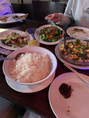 vegan set menu   at Chung Ying in Birmingham