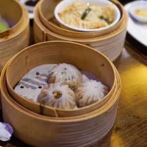 Monks vegetables dumplings at Chung Ying in Birmingham