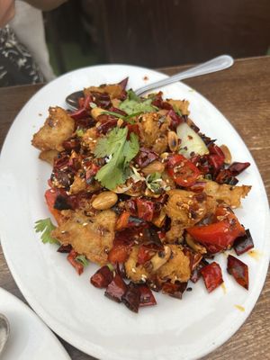 Laziji vegan chicken  at Chung Ying in Birmingham