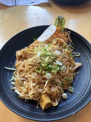 Vegan pad Thai. Didn’t have to ask for anything besides vegan pad Thai    at Somewhere In Bangkok in Southington